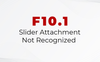 F10.1 Candela Slider Attachment Not Recognized